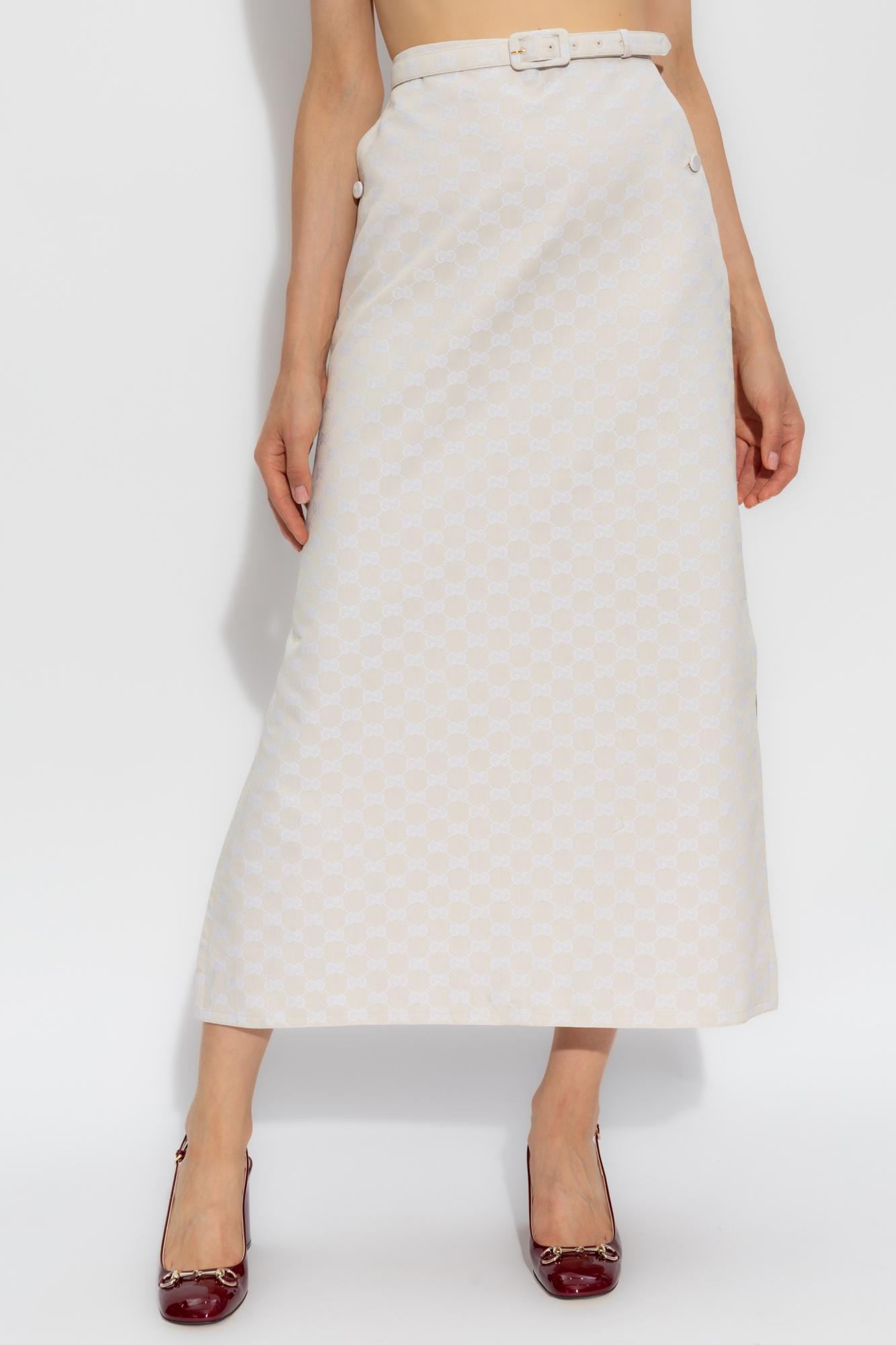 【新品未使用】タグ付　THE TOÉ Chiemsee Skirt 白　S Mökki Skirt Off White –Indigo Luna Store